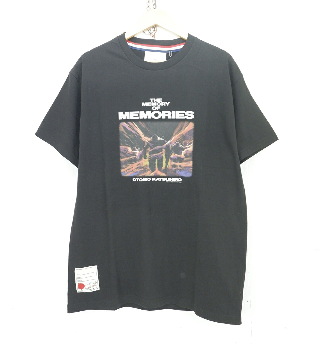 SEVESKIG × MEMOREIS 26SS S/S PRINT Tee size：L セヴシグ メモリーズ 共同研究 最臭武器体系 刷り上げる 半袖プルオーバー 黒いこと CT-SV-ME-1004 Made インチ Japan