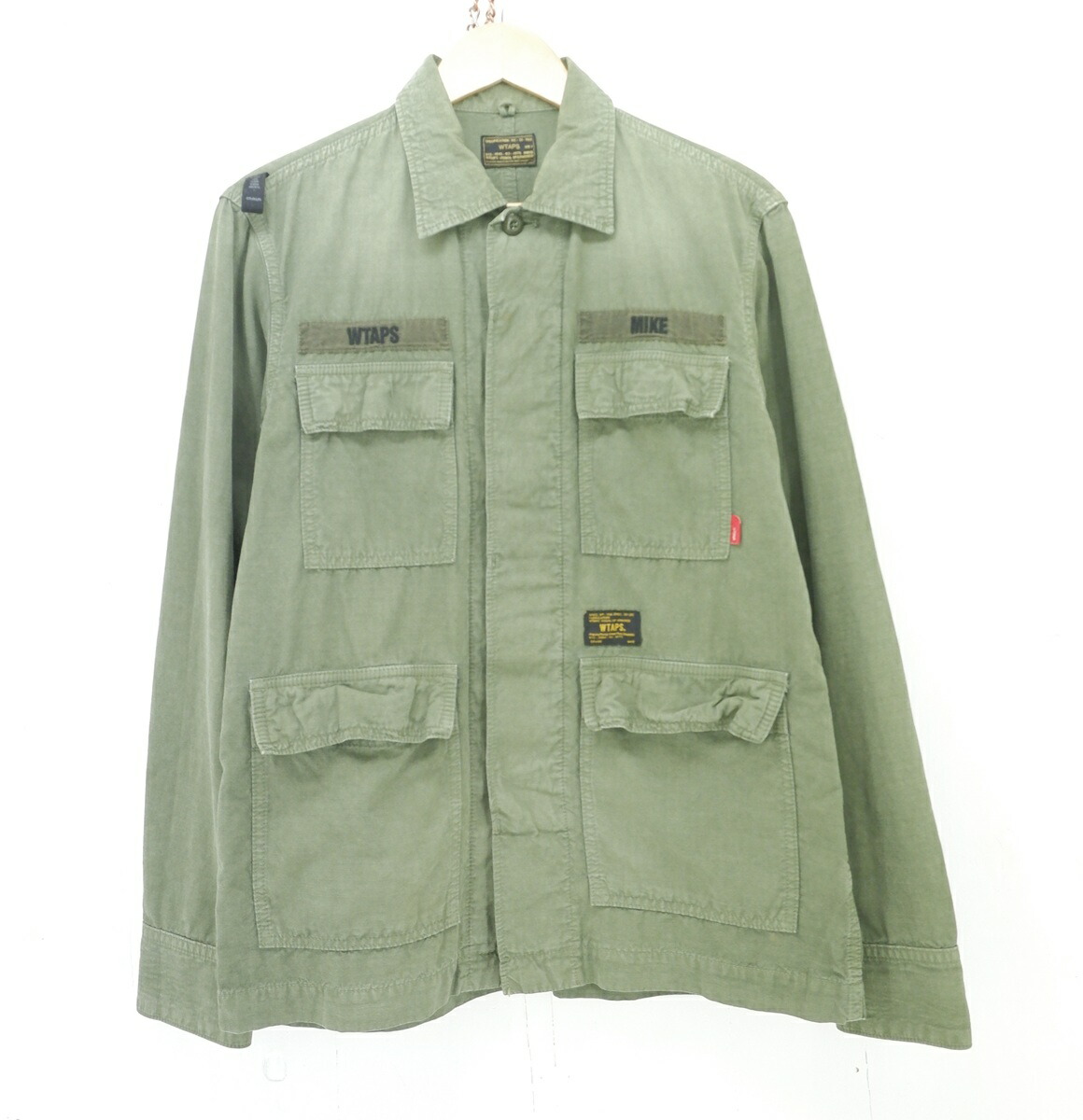 タグ付き・試着のみ】13A/W WTAPS ジャングルシャツ【2】【M】JUNGLE L