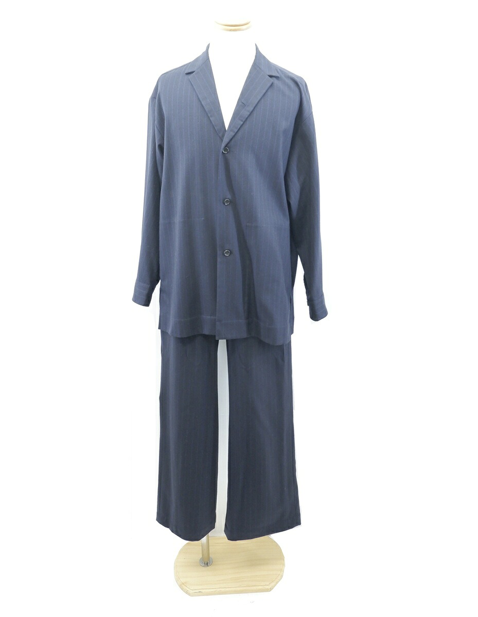 un/unbient JACKET PANTS SET UP size：1 アン/アンビエント ジャケット パンツ セットアップ ダークネイビー UNSH35 UNPT64 Made in Japan