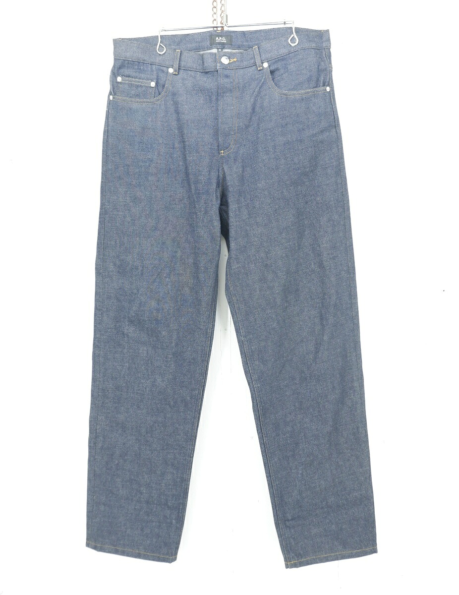 A.P.C. DENIM PANTS size：35 アーペーセー デニムパンツ ジーンズ インディゴ ボタンフライ A.P.C.JAPAN｜浪漫遊　店