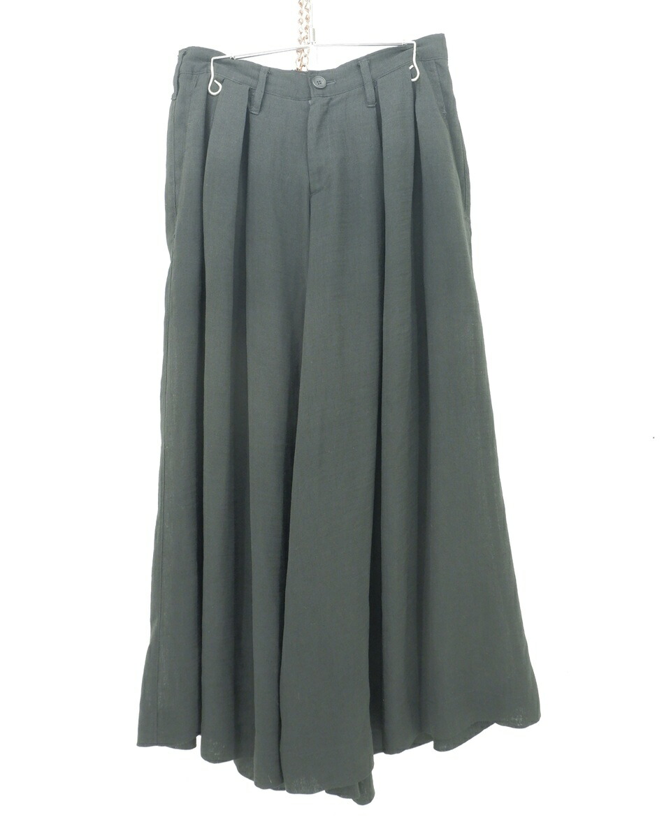 THE ONENESS DRAPE SLACKS size：M ザワンネス ドレープ スラックス パンツ ボトムス ブラック OG-OHP13-904 Made in Japan