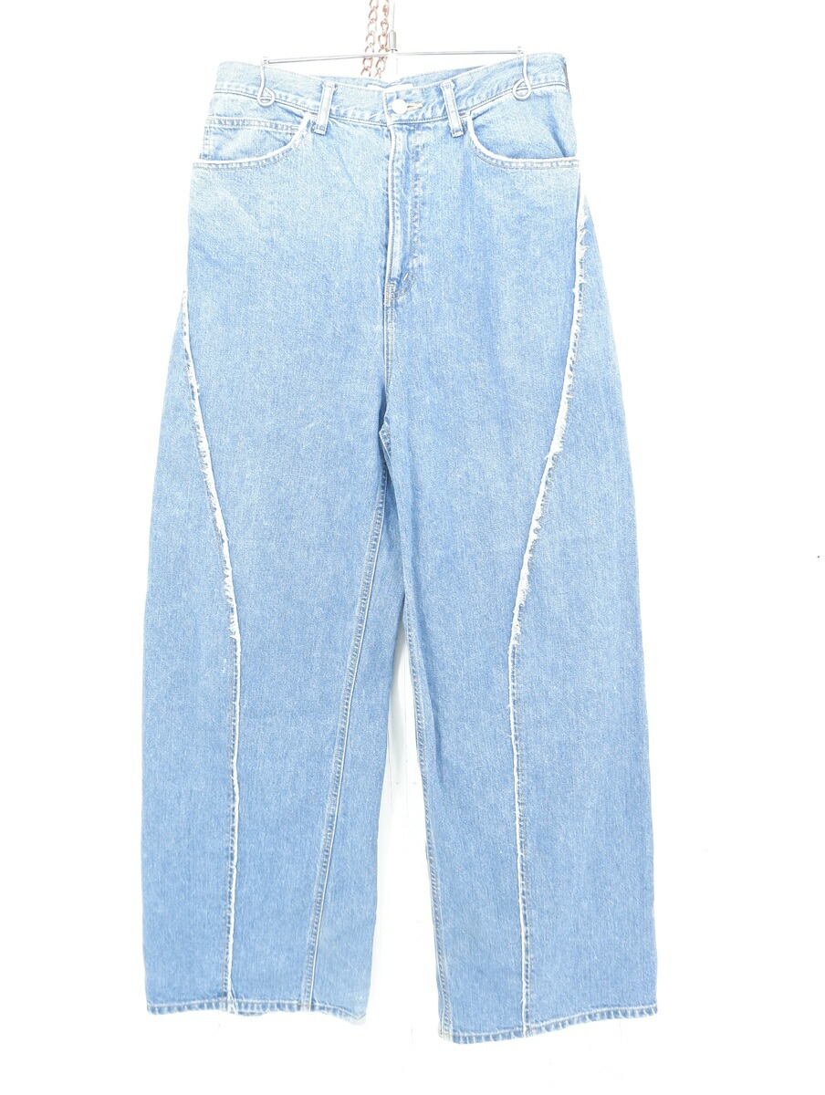JieDa EX WIDE PANTS size：2 ジエダ 広広とした ジーンズズボン下 デニム インディゴ Jie-ST15 Made インチ Japan