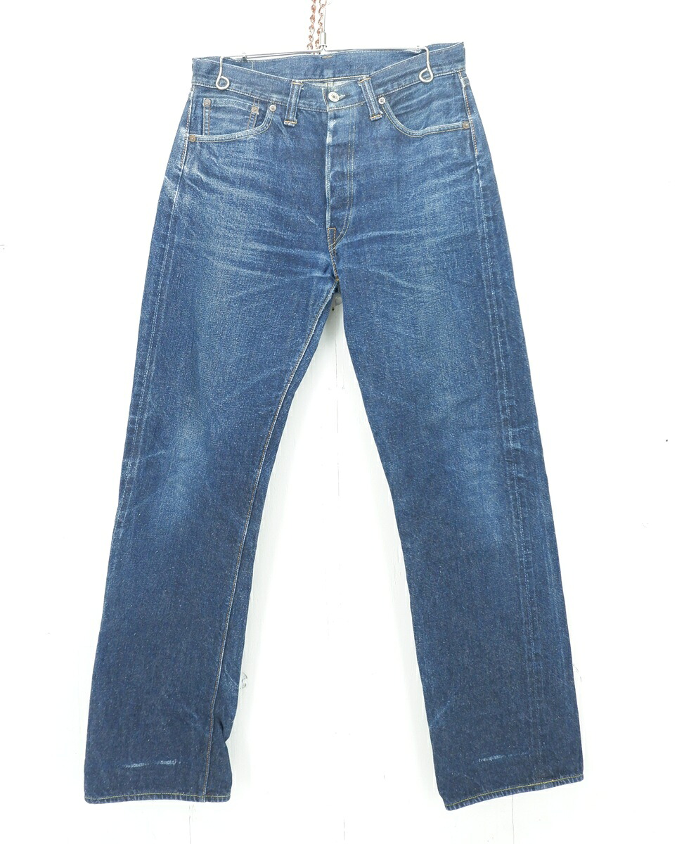 WAREHOUSE Lot.1000 DENIM PANTS size：32 御召しもの住み家 ジーンズズボン下 デニム インディゴ 名取り草飛球 Made インチ Japan