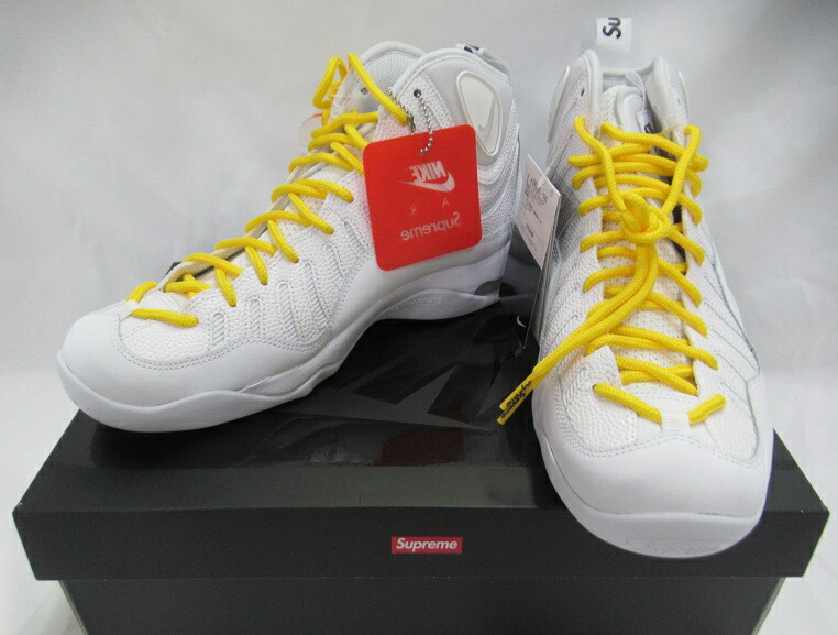 楽天市場】【中古】NIKE×Supreme AIR BAKIN SPDX3292-100 WHITE SIZE