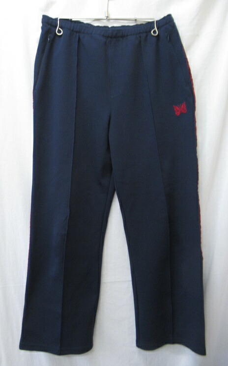 Needles/ニードルズ Side Line Center Seam Pant-Poly Smoothサイドラインセンターシームパンツ FK191米国海軍 SIZE:M メンズファッション-ズボン・パンツ