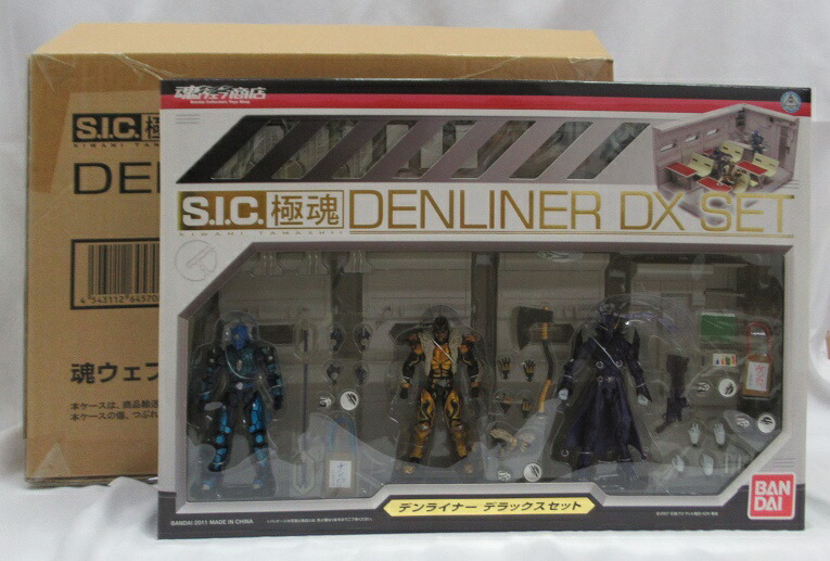 BANDAI/バンダイ S.I.C.極魂 仮面ライダー電王 デンライナーDXセット　未開封品