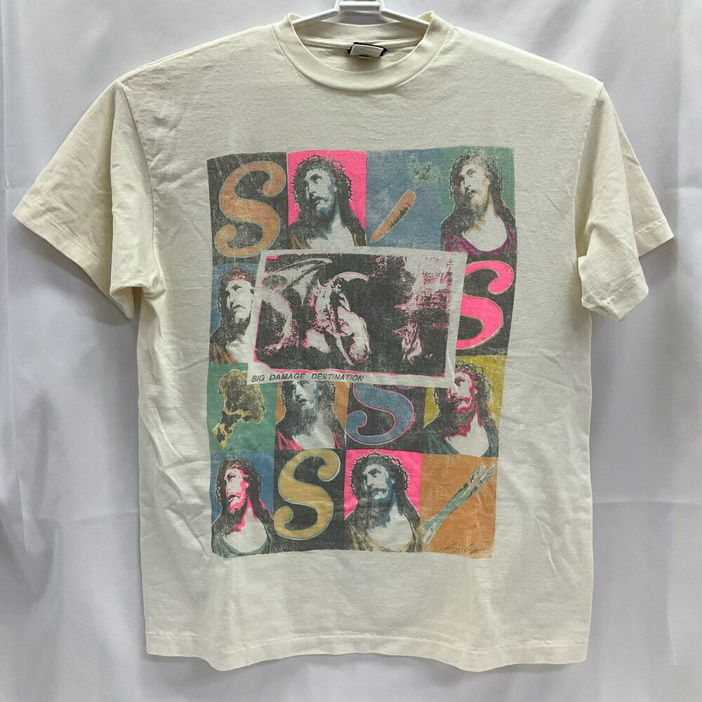 SAINT MICHAEL/セントマイケル 24SS VEGAS SW SS TEE Tシャツ SM-YS8-0000-C15 SIZE:L  White