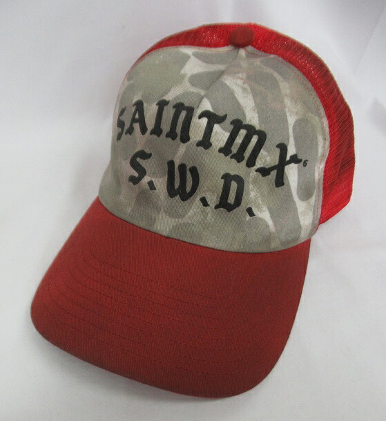 SAINT MICHAEL/セントマイケル24SS SAINTMS CAP　メッシュキャップSM-YS8-0000-C18｜浪漫遊　店 20,646円