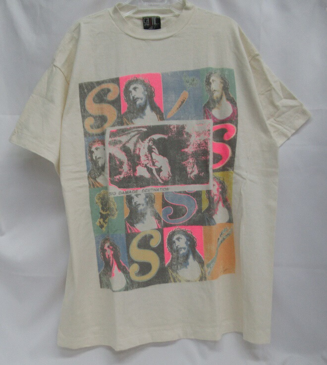 SAINT MICHAEL/セントマイケル 24SS VEGAS SW SS TEE Tシャツ　SM-YS8-0000-C15 SIZE:L White
