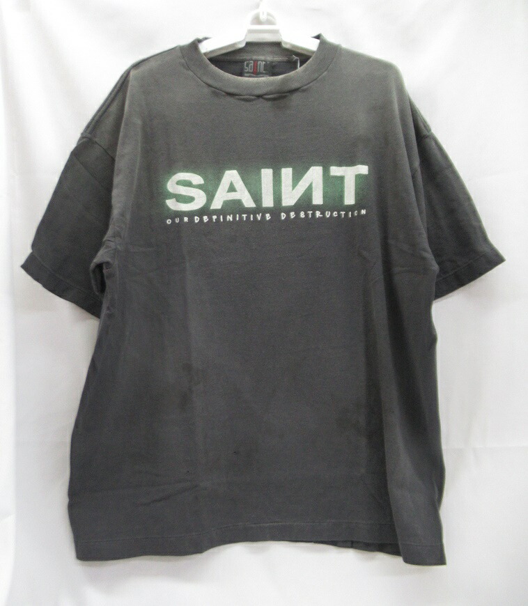 SAINT MICHAEL/セントマイケル 24AW SAINT SS TEE Ｔシャツ SM-YS1-0000-001 Black　SIZE:L　未使用品