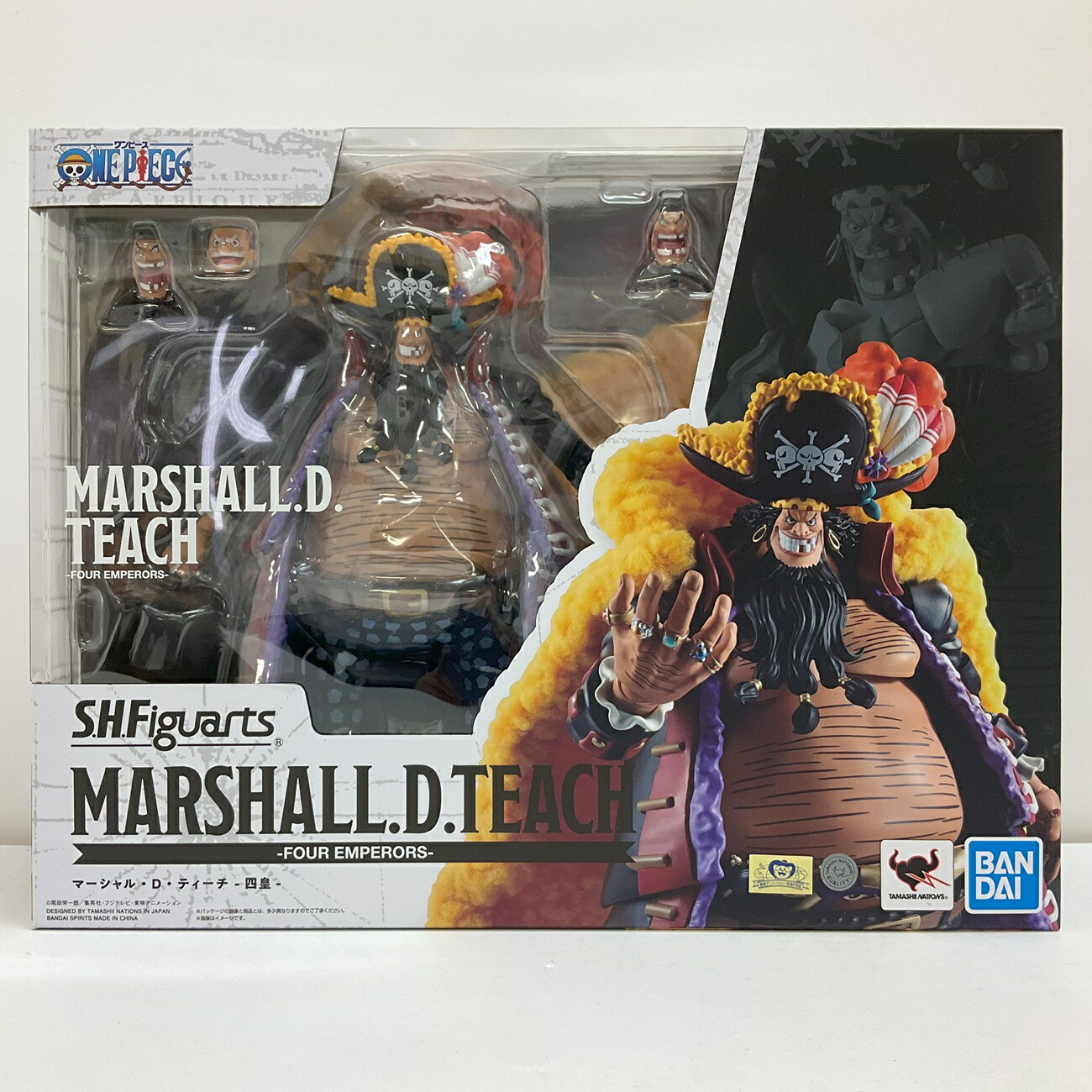 BANDAI/バンダイ S.H.Figuarts マーシャル・D・ティーチ -四皇- 未開封品