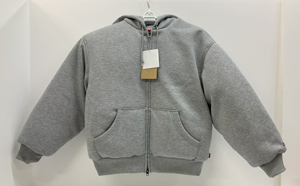 THE NORTH FACE x Supreme グレー パーカー Supreme×THE NORTH FACE Down Filled Zip Up Hooded Sweatshirt