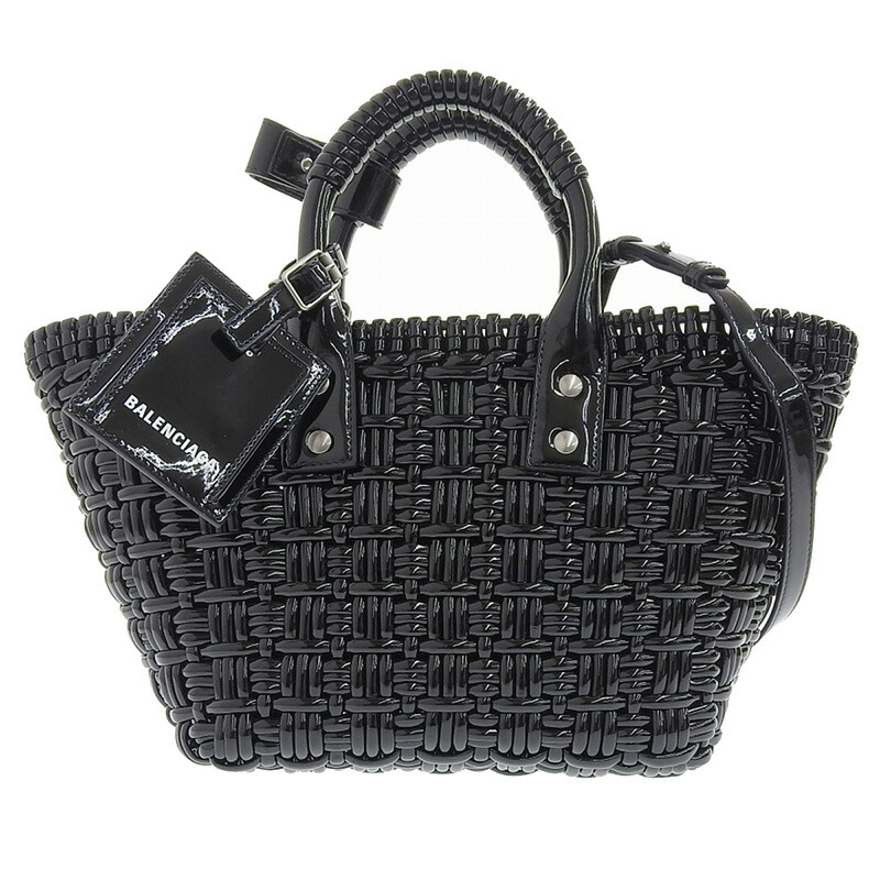 正規品 バレンシアガ BALENCIAGA ビストロバスケットバッグXS 2WAY