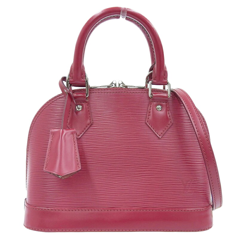【中古】 ルイヴィトン LOUIS VUITTON エピ アルマBB 2WAYバッグ ハンドバッグ ショルダーバッグ フューシャ M40851 新入荷 LV1494