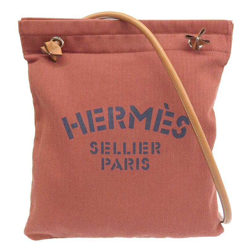 楽天市場】【HERMES】エルメス アリーヌPM レッド トワル