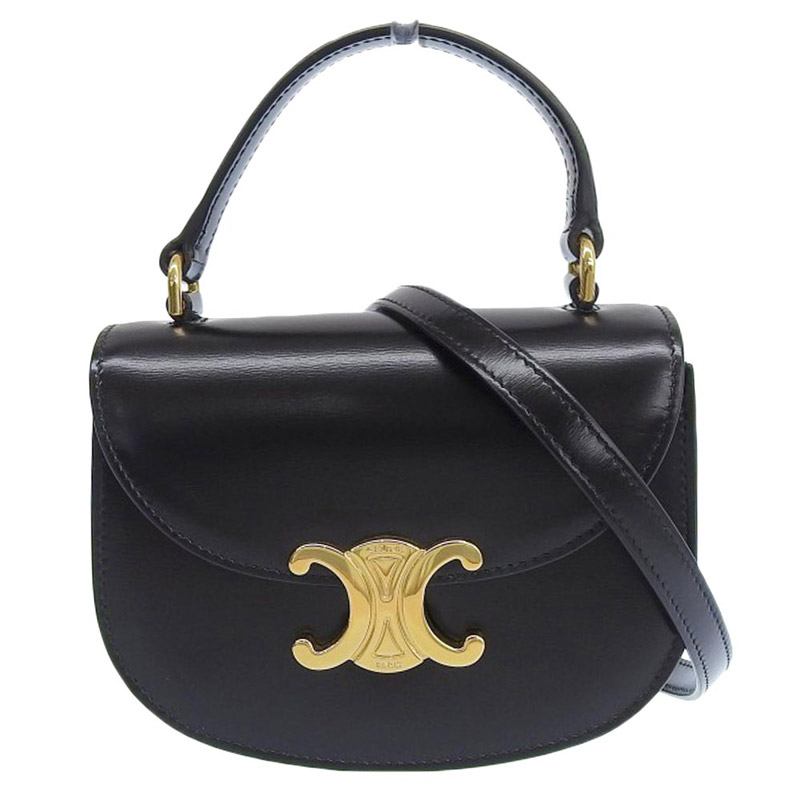 楽天市場】【広尾店】 美品 セリーヌ CELINE ミニ ブザス クレア