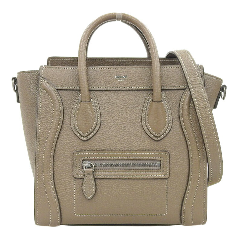 楽天市場】【中古】 セリーヌ CELINE ラゲージ ナノショッパー 2WAY