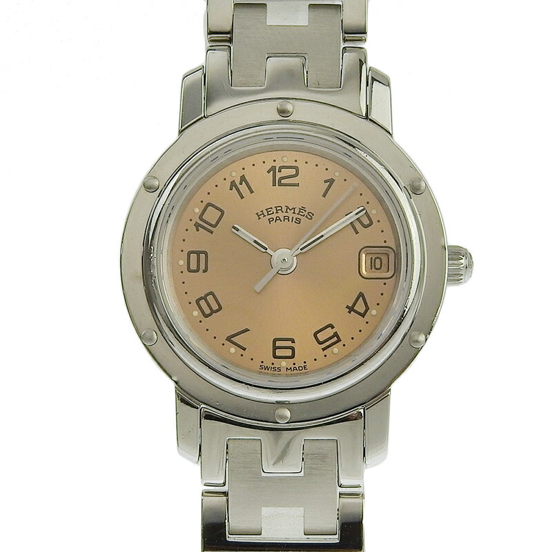 楽天市場】HERMES エルメス クリッパー CL4.220 レディース SS/GP