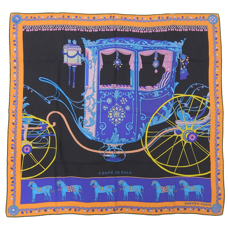楽天市場】【楠本質店/元住吉】エルメス スカーフ カレ90「COPE DE