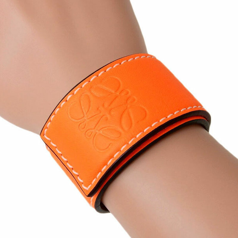 楽天市場】O 【LOEWE】【ロエベ】スラップブレスレット アナグラム