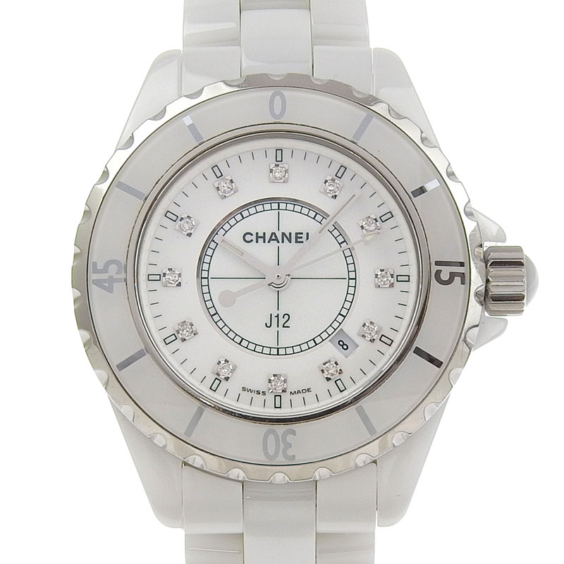 楽天市場】【中古】 シャネル CHANEL J12 レディース クォーツ 腕時計