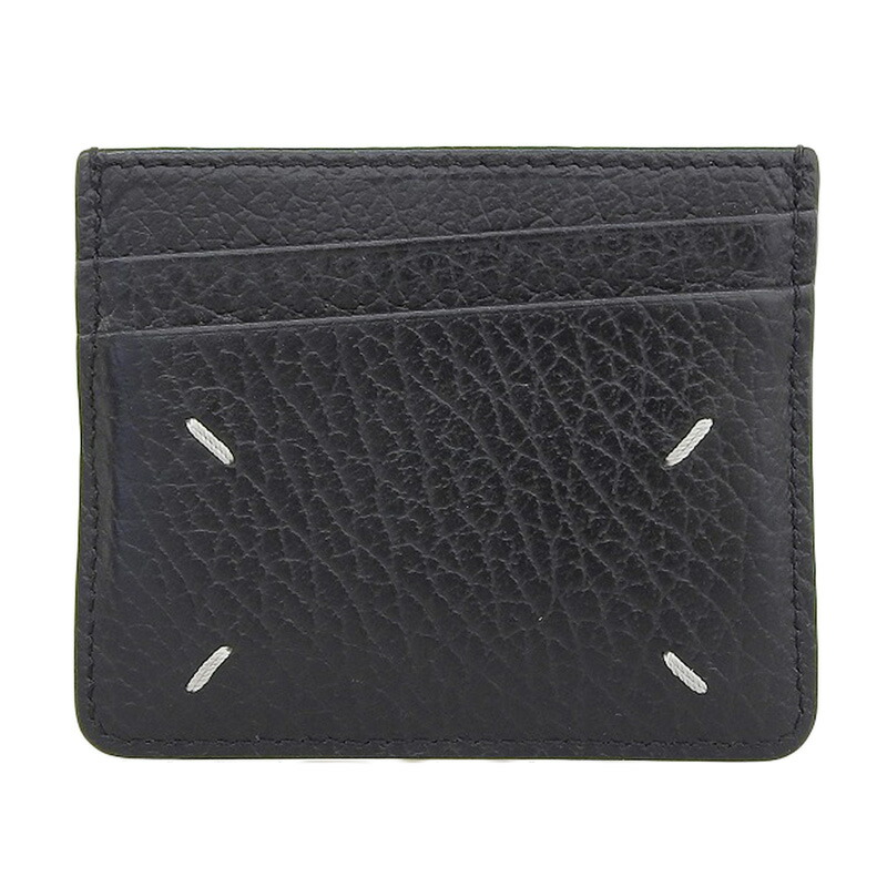 楽天市場】メゾン マルジェラ SA3VX0008 レザー ブラック 4ステッチ