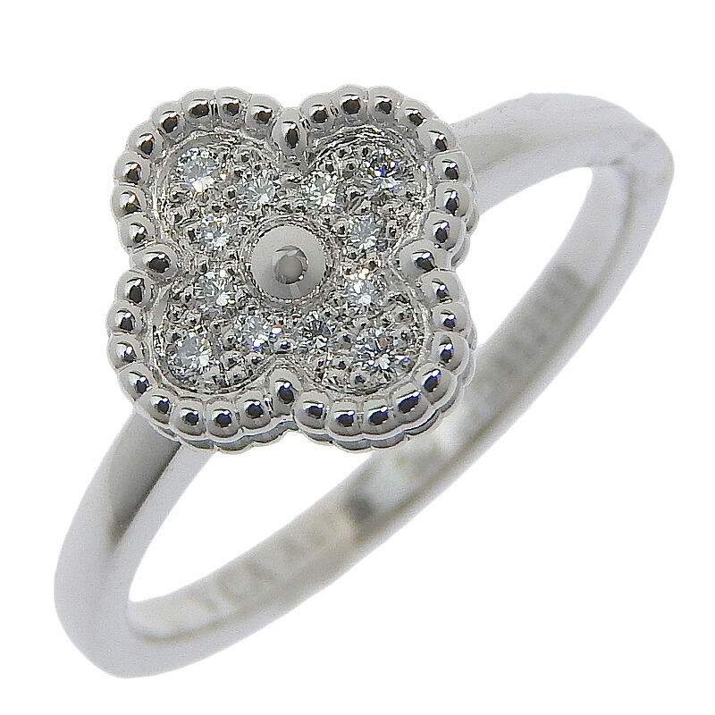 ⭐︎vancleef&arpels⭐︎スウィート アルハンブラ リングWG 人気☆》VanCleef＆Arpels スイート アルハンブラ リング (Van