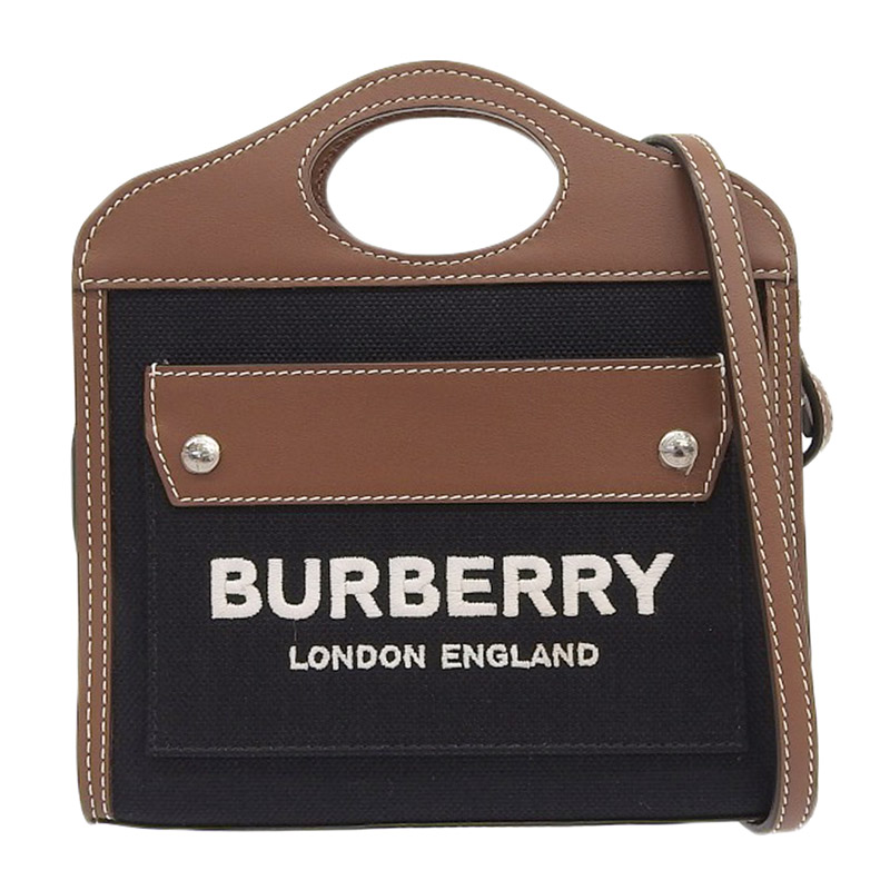 楽天市場】【中古】 バーバリー BURBERRY ミニ ポケットバッグ