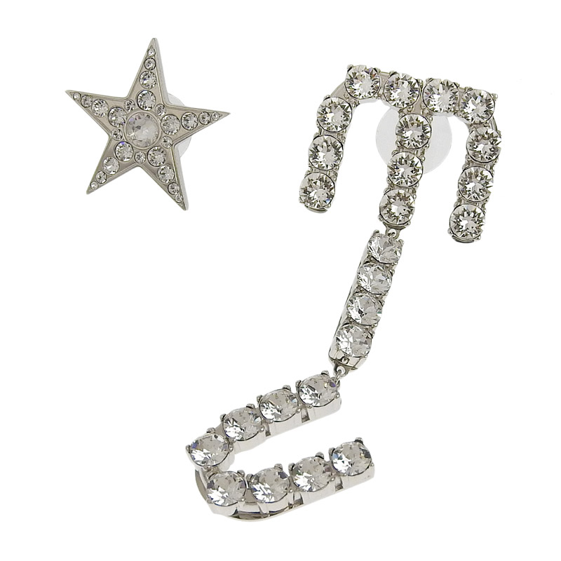 楽天市場】ミュウミュウ MIUMIU ピアス メタル/ラインストーン