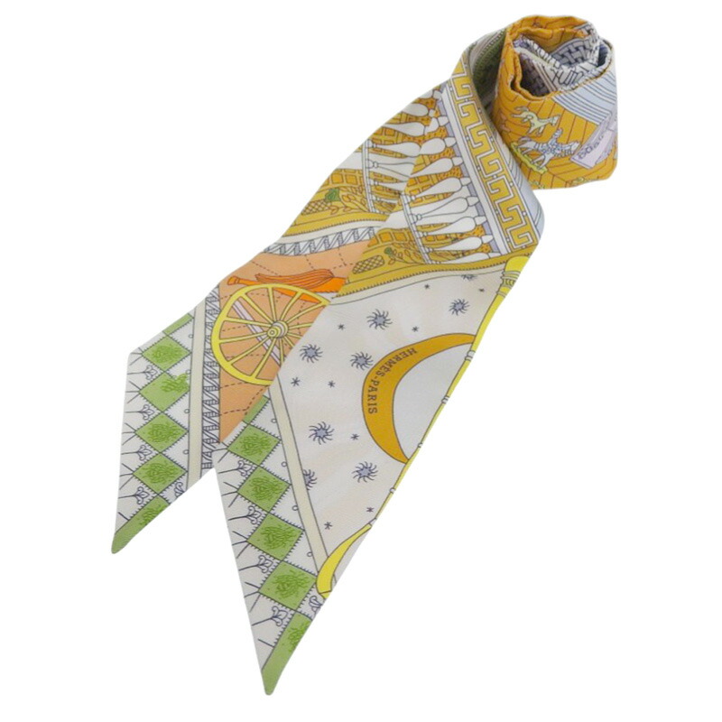 楽天市場】【中古】 エルメス HERMES ツイリー スカーフ ドット柄