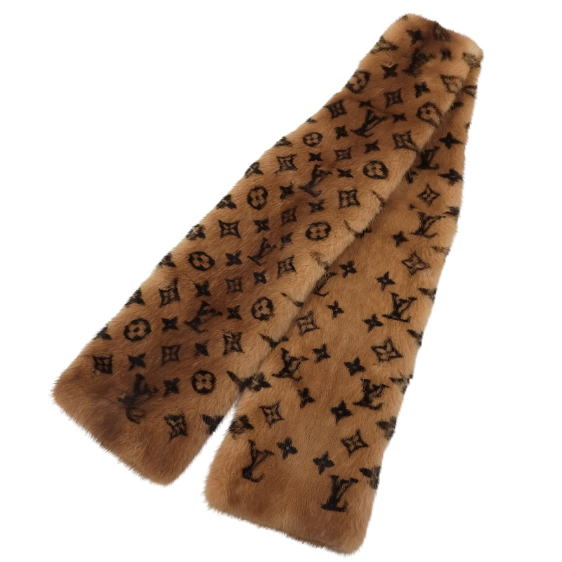 『正規品』レア ルイヴィトンエシャルプヴィゾンモノグラム 中古・古着通販】LOUIS VUITTON (ルイ ヴィトン) エシャルプ