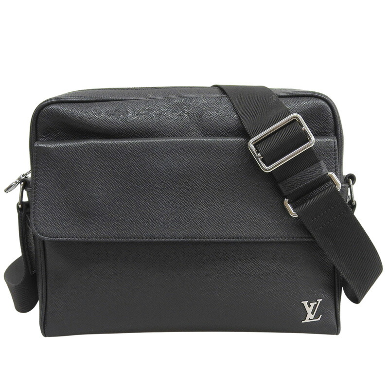 【中古】 ルイヴィトン LOUIS VUITTON タイガ アレックス・メッセンジャー ショルダーバッグ ブラック M30260 新入荷 LV2049