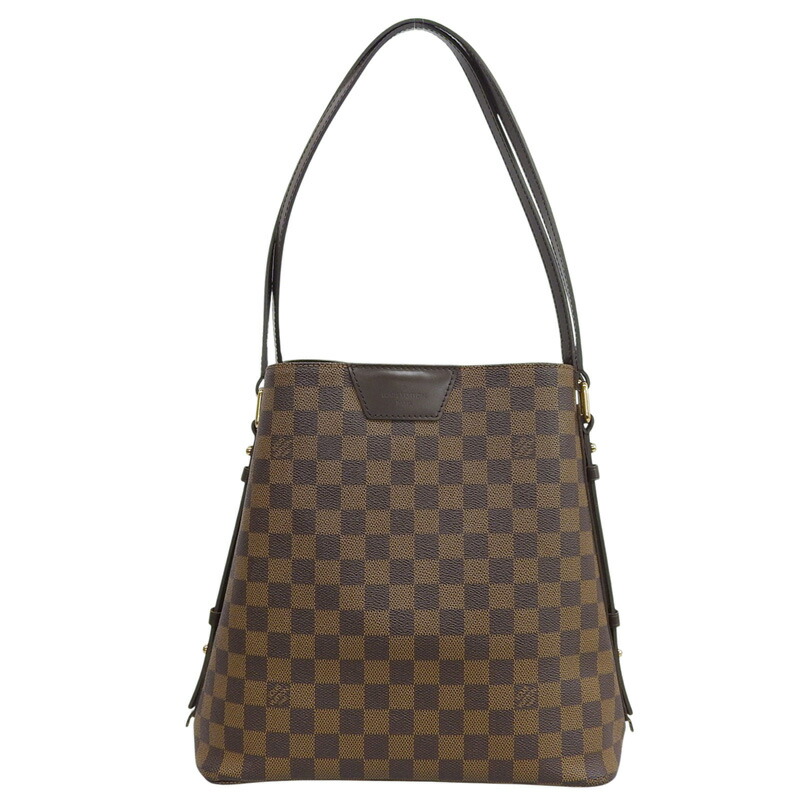 【中古】 ルイヴィトン LOUIS VUITTON ダミエ カバ リヴィントン トートバッグ ショルダーバッグ エベヌ N41108 新入荷 LV2051