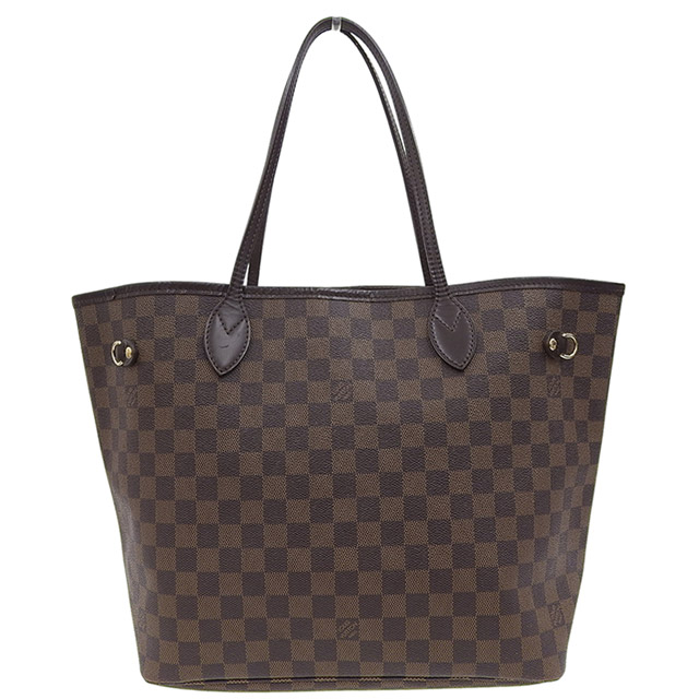 【中古】 ルイヴィトン LOUIS VUITTON ダミエ ネヴァーフルMM トートバッグ エベヌ N51105 新入荷 LV1978