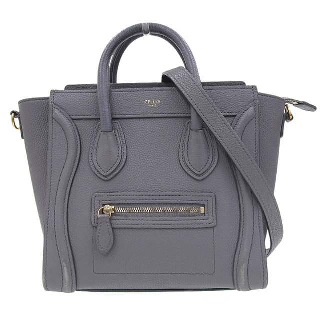 楽天市場】【中古】CELINE セリーヌ ラゲージ ナノショッパー 2WAY