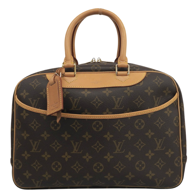 【中古】 ルイヴィトン LOUIS VUITTON モノグラム ドーヴィル ハンドバッグ M47270 新入荷 LV2086|ブランドショップロンド