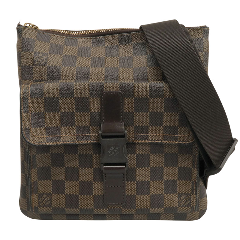 【中古】 ルイヴィトン LOUIS VUITTON ダミエ ポシェット メルヴィール ショルダーバッグ 斜め掛けショルダー エベヌ M51127 新入荷 LV2120｜ブランドショップロンド