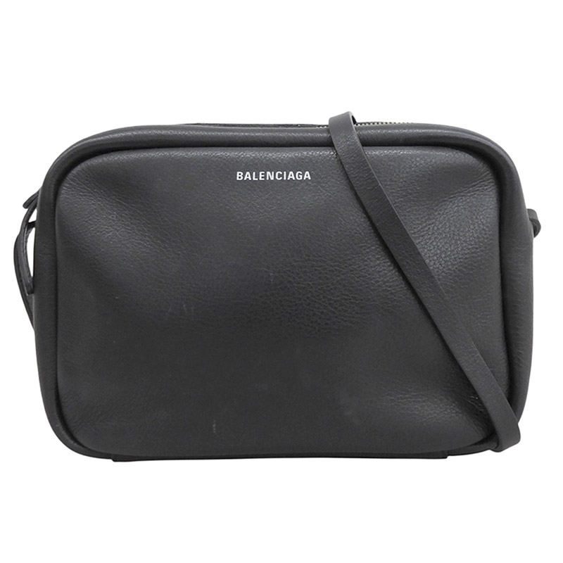 【中古】 バレンシアガ BALENCIAGA エブリデイ ショルダーバッグ 斜め掛けショルダー レザー ブラック 489812 新入荷 OB2901｜ブランドショップロンド