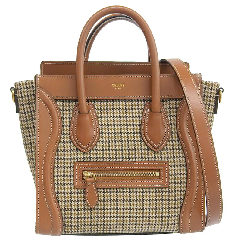 楽天市場】□極美品□ CELINE セリーヌ ラゲージ ナノショッパー