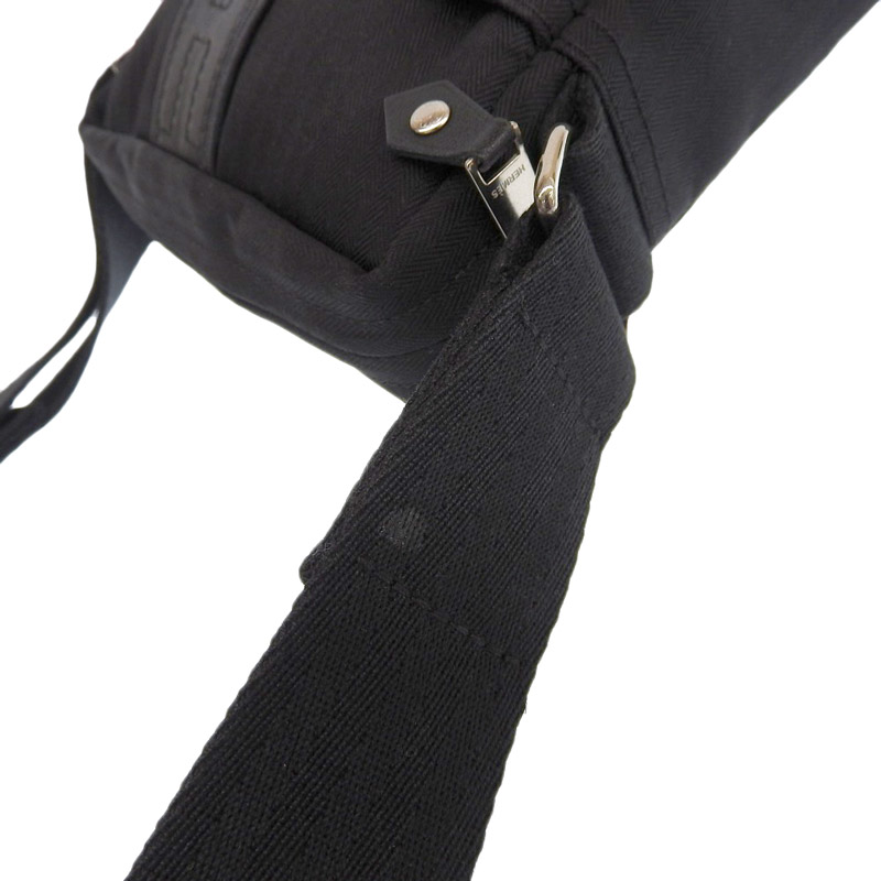 エルメス HERMES ショルダーバッグ HE0737 アカプルコ レザー ブラック 