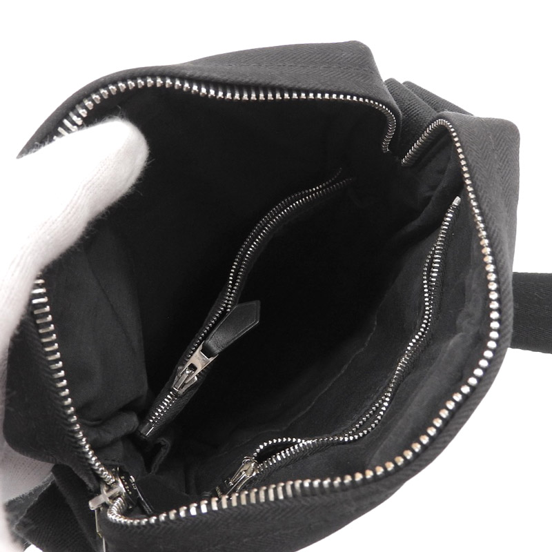 エルメス HERMES ショルダーバッグ HE0737 アカプルコ レザー ブラック 