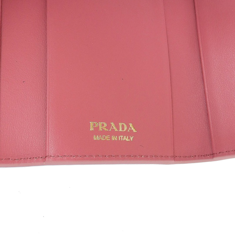 PRADA プラダ サフィアーノメタル 6連 キーケース レザー C-0004