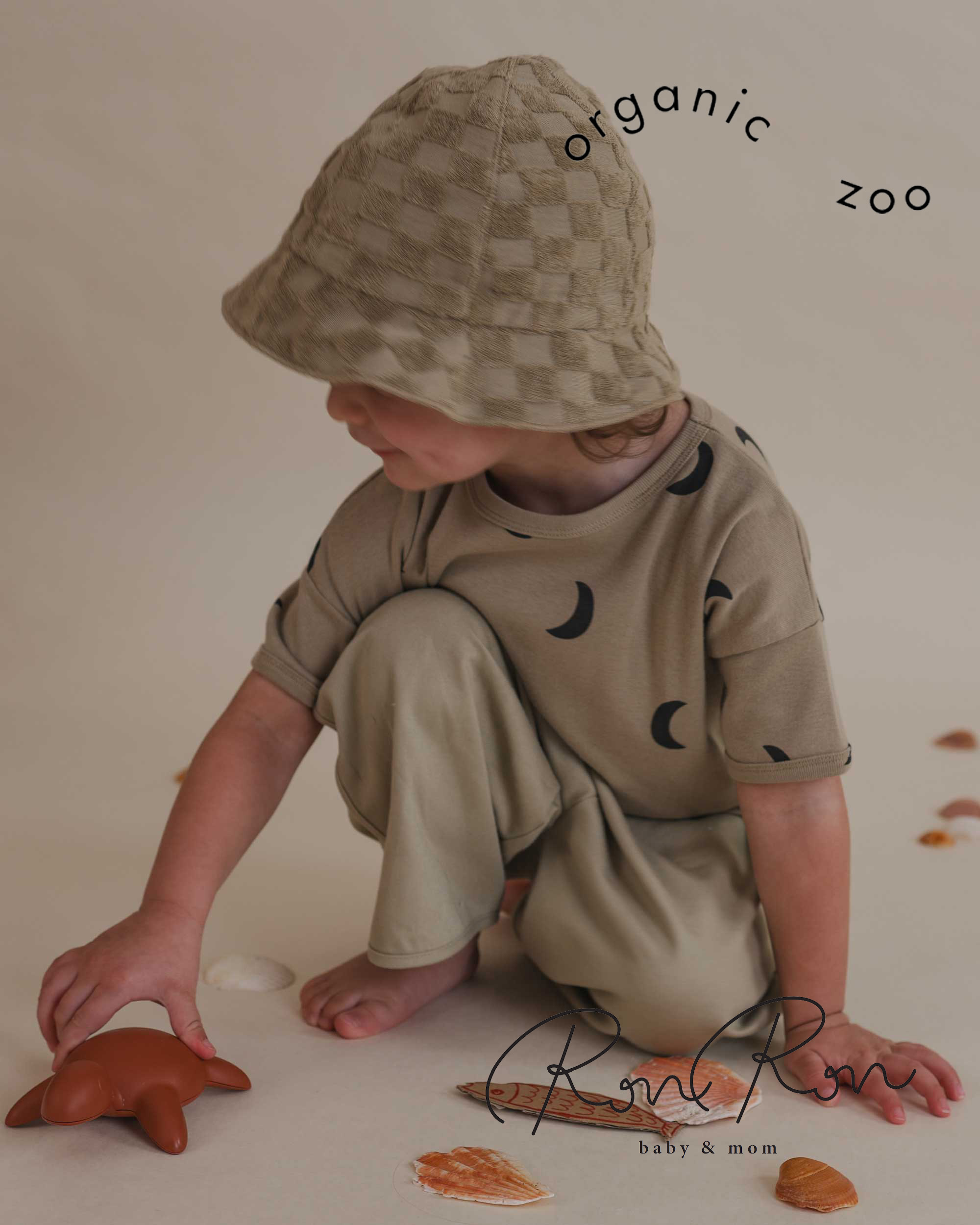 楽天市場】【organic zoo】Stripes Pom Pom Hat / オーガニック