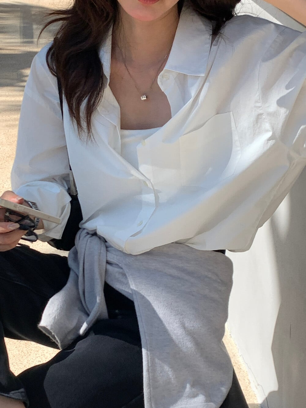 シャツ レディース ブラウス 長袖 襟付き 事務服 通勤 トップス ゆるシルエット シンプル きれいめ カジュアル オフィス 上着 春 秋 羽織り おしゃれ 普段着 無地