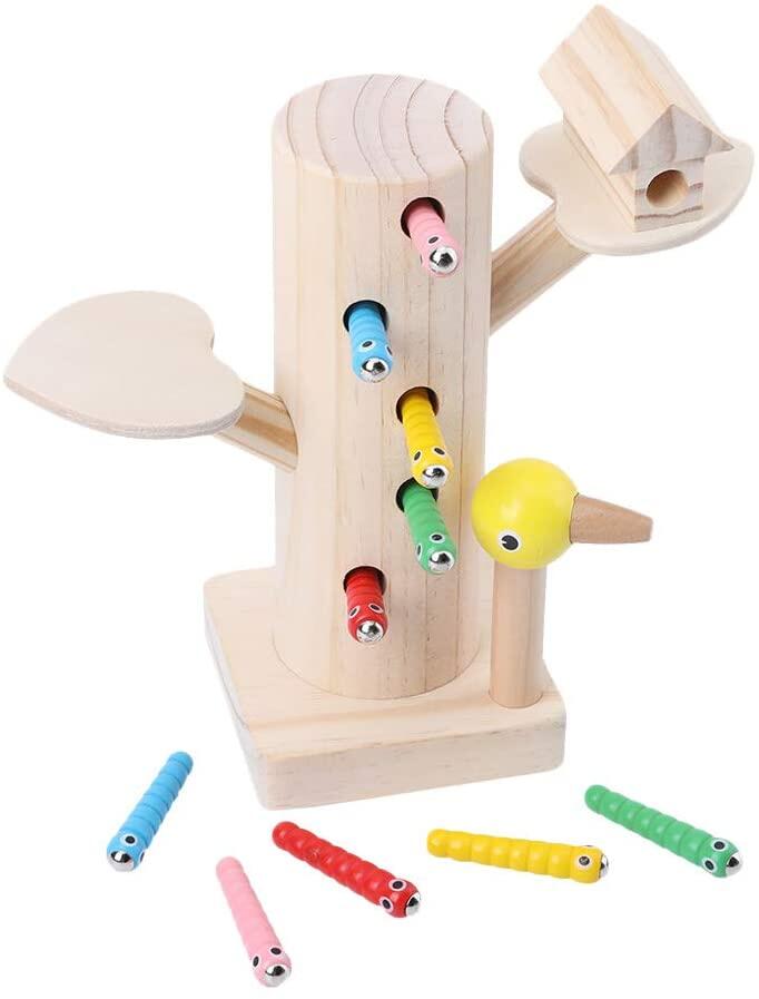 赤ちゃんおもちゃ 人気もの 集中力を育てる キツツキ バードフィーディングゲーム カラフル 教育 キャッチ 新生児のおもちゃ 知育玩具