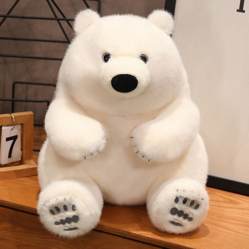ぬいぐるみ 北極熊 くま ちびっ子 差し上げ物 生まれ落ちる日 御祭り 室内装飾 ふわふわ 抱き枕 癒し系 飾りつけ パステル色の 気持ちいい クリスマス 差し上げ物 差し上げ物 もふもふ 毛の荒物添い寝 熊さん 雑貨 オブジ