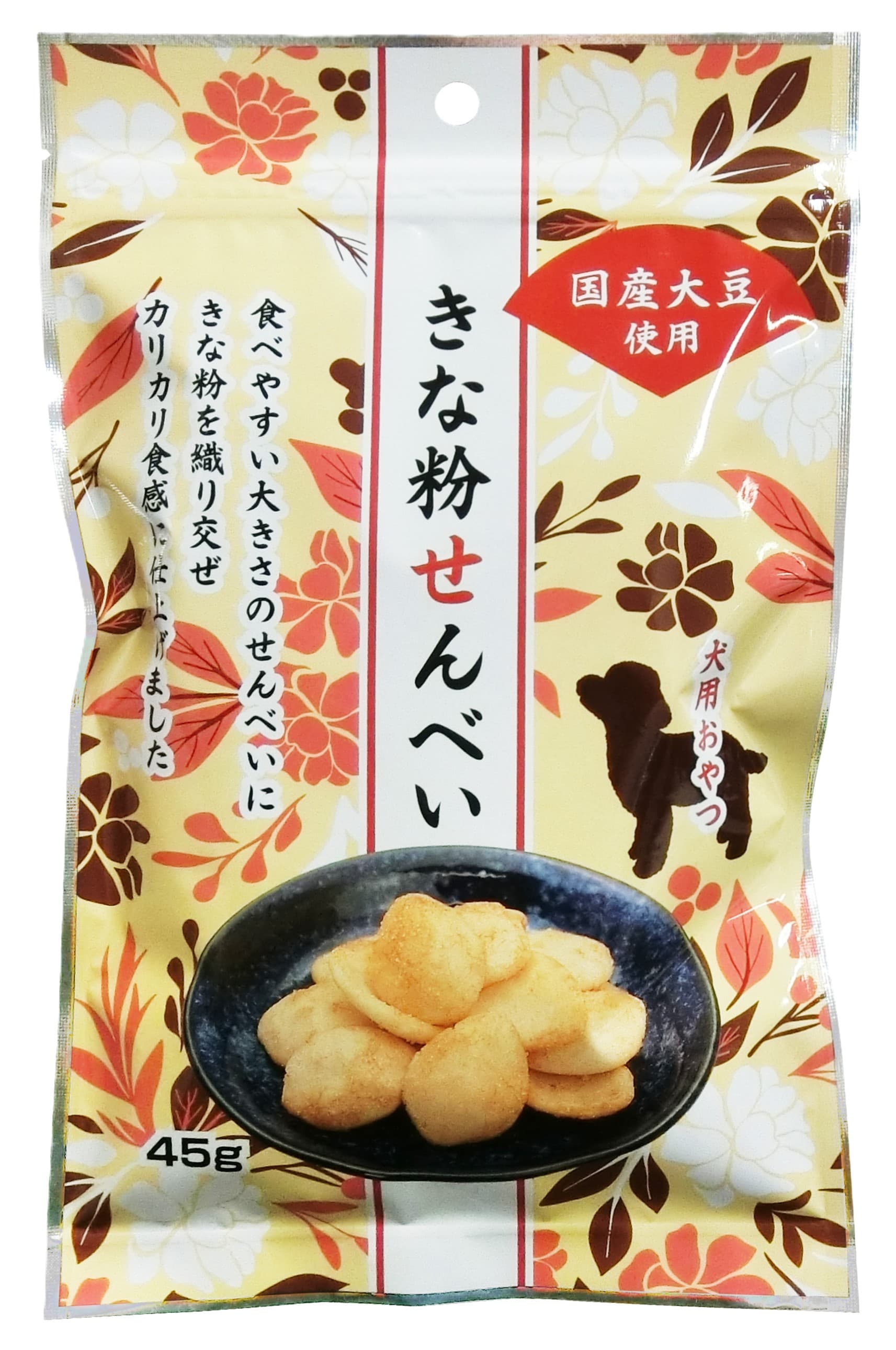 犬お兄ちゃん チップス 01495 藤沢商事 大豆ミールせんべい 45g×80袋(3.6kg)
