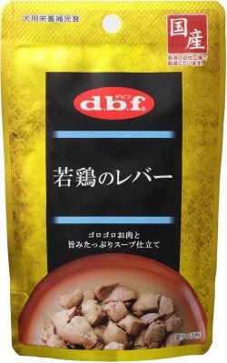 犬情の籠もったボンネット 04998 デビフペット 若鶏の生き肝 100g×48袋(4.8kg)