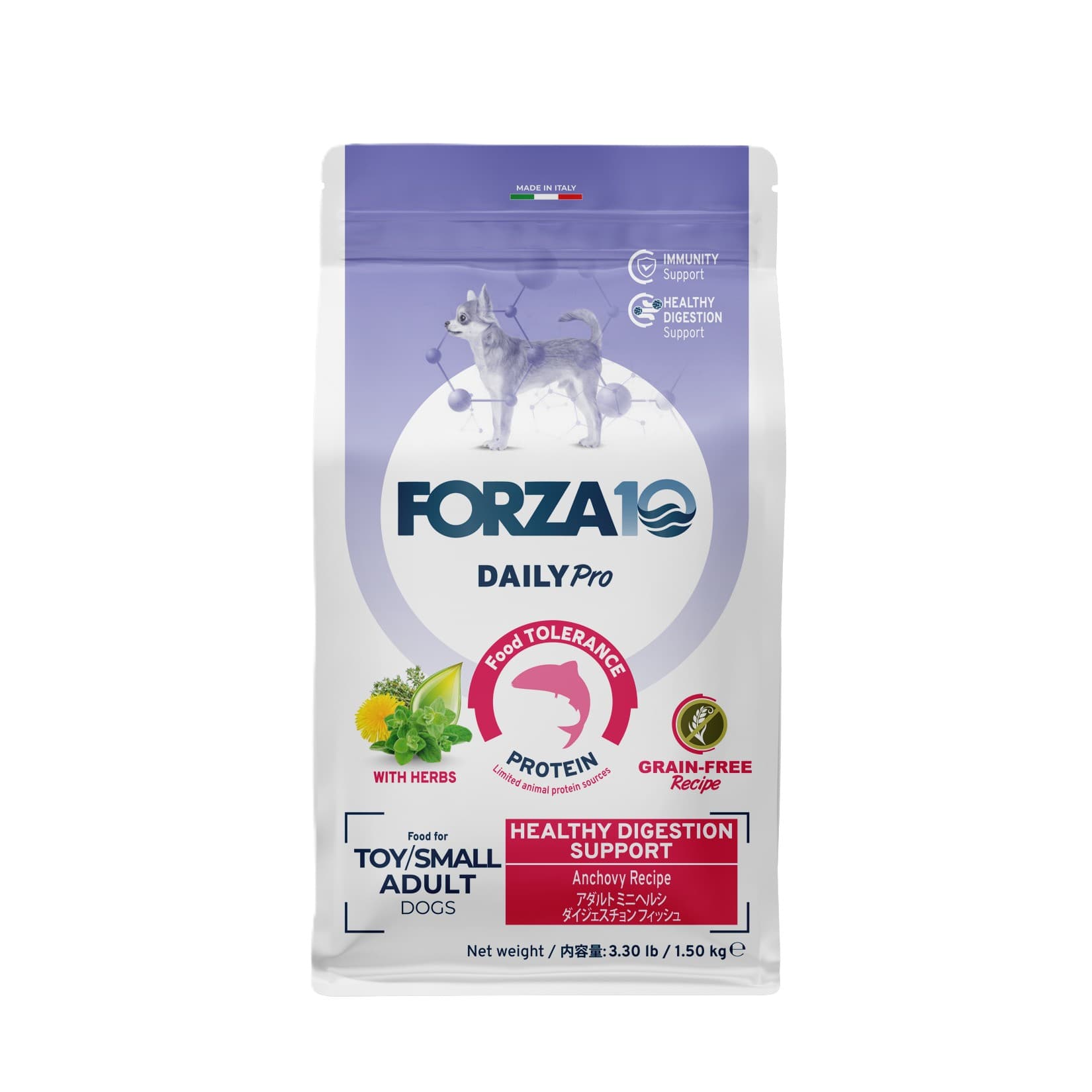 犬用素っ気ないボンネット 13796（株）TriccoInternational Daily Pro 成年者ミニ ヘルシーダイジェスチョン 1.5kg×6仕掛ける（9.0kg）