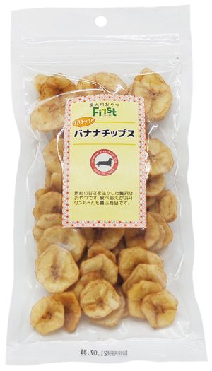 犬お兄ちゃん チップス 03686 エースプロダクツ First カリッ！とバナナチップス 60g×48袋(2.88kg)